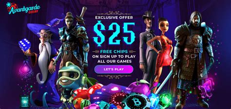 avantgarde casino no deposit bonus.